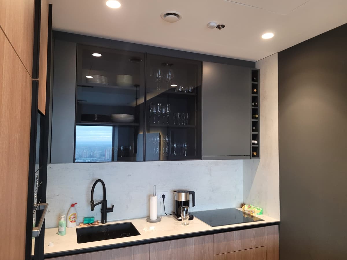 Kula West 65, Novi Beograd 4 · Kula West 65, Novi Beograd — dizajn enterijera StudioMat, Beograd