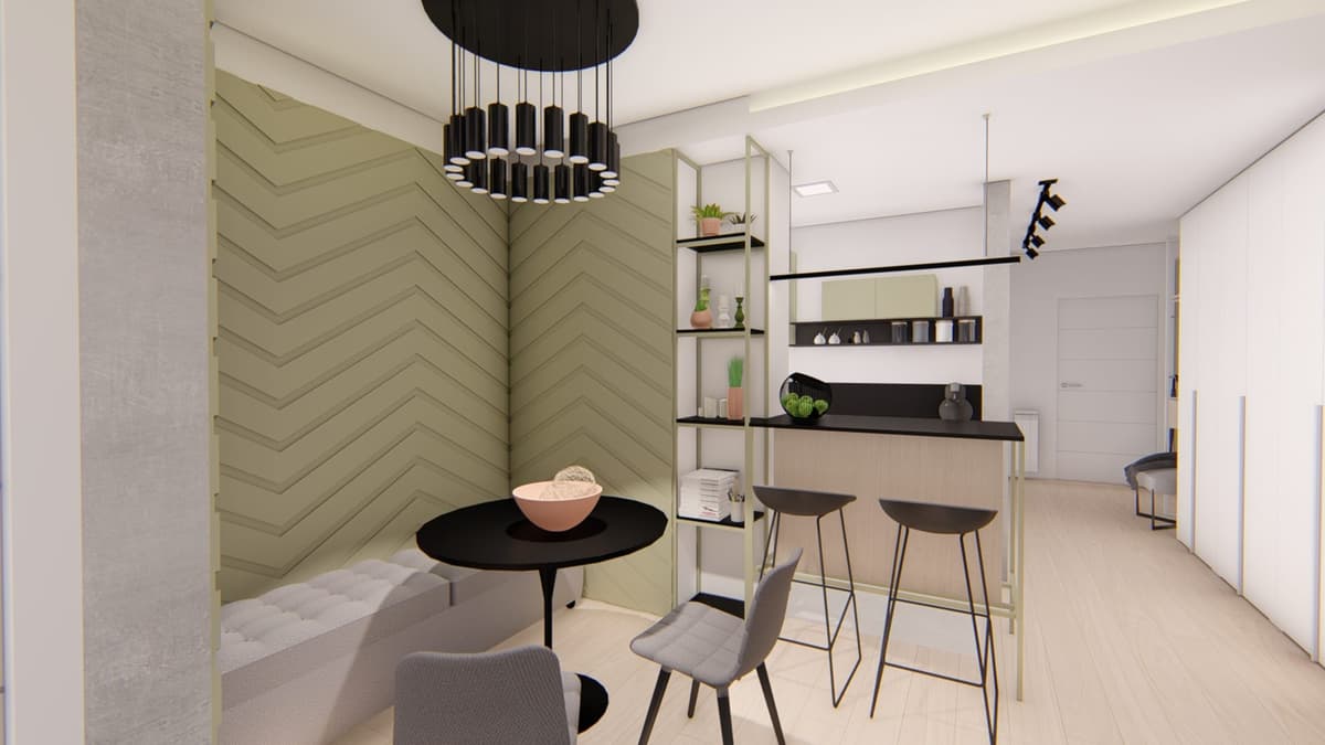 Stojana Protića, Vračar 1 · Stojana Protića, Vračar — dizajn enterijera StudioMat, Beograd